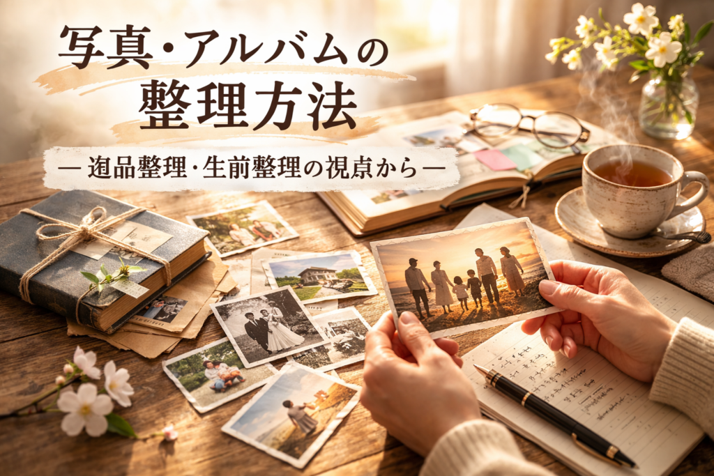写真・アルバムの整理方法